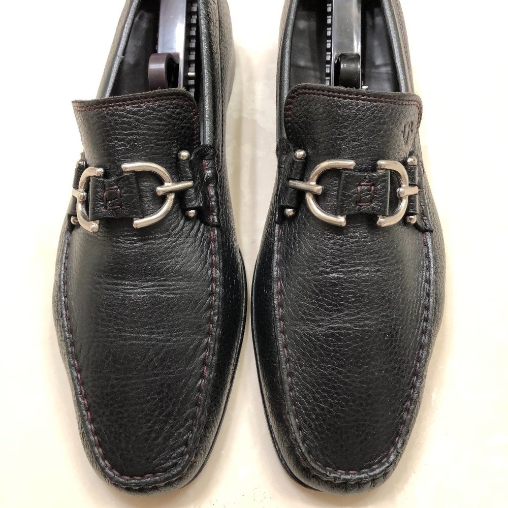 Final Price! Almost New Donald Pliner 10.5D Soft Black Shoe Retail $375